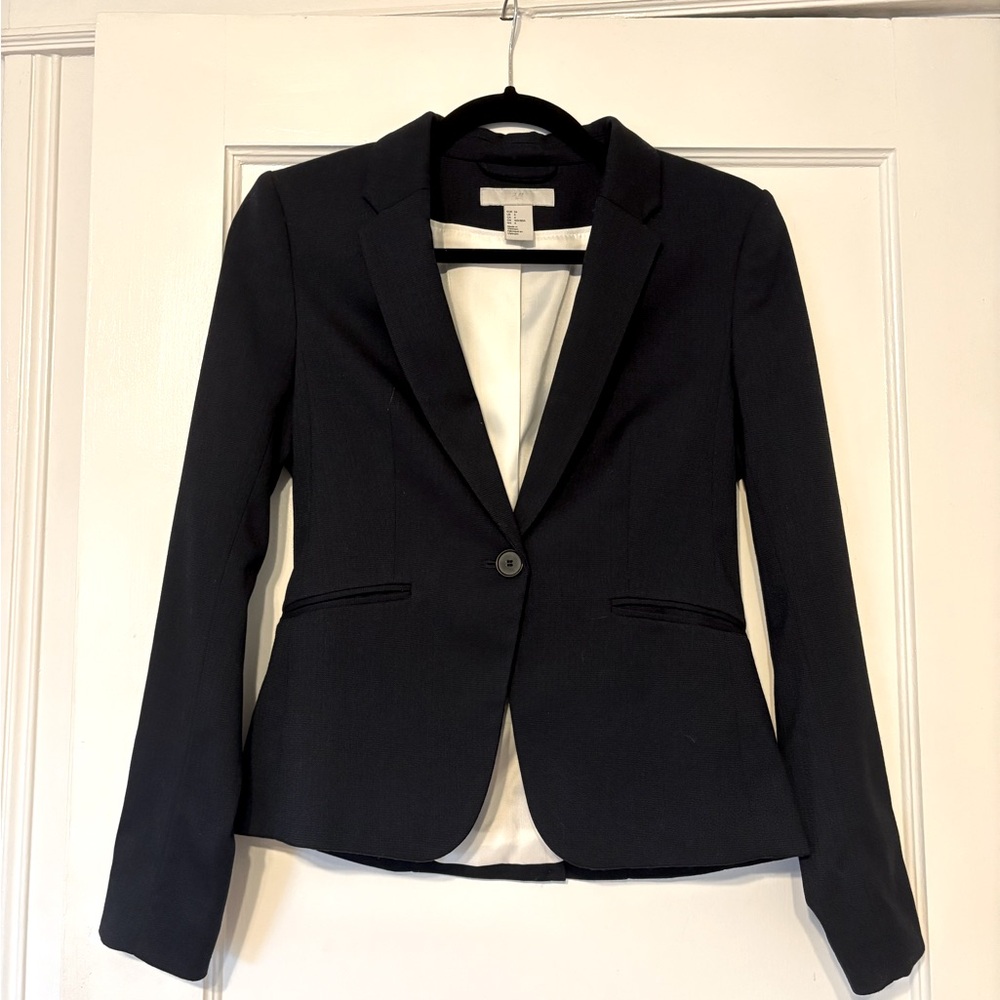 H&M Women's Navy Blazer